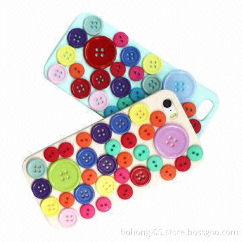 Phone Cover for iPhone 5S, Rainbow Leather Buckle, Various Colors are Available